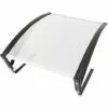YONGQING Abri Pour Robot Tondeuse Protection Garages Toit Protection Solaire Pour Robots Tondeuses Transparent Toit Carport Pour Tondeuses - Noir-argent 1 YONGQING Abri Pour Robot Tondeuse Protection Garages Toit Protection Solaire Pour Robots Tondeuses Transparent Toit Carport Pour Tondeuses - Noir-argent -Tondeuse Boutique 37143679 1