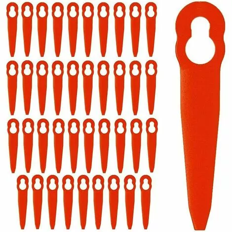 LANGRAY 40 Pièces Accessoires De Lames En Plastique De Remplacement Pour STIHL Polycut 2-2 FSA 45 Tondeuse à Gazon Coupe-herbe 3 LANGRAY 40 Pièces Accessoires De Lames En Plastique De Remplacement Pour STIHL Polycut 2-2 FSA 45 Tondeuse à Gazon Coupe-herbe