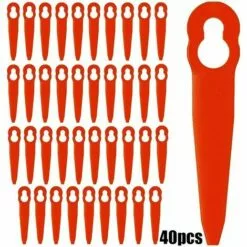 LANGRAY 40 Pièces Accessoires De Lames En Plastique De Remplacement Pour STIHL Polycut 2-2 FSA 45 Tondeuse à Gazon Coupe-herbe 11 LANGRAY 40 Pièces Accessoires De Lames En Plastique De Remplacement Pour STIHL Polycut 2-2 FSA 45 Tondeuse à Gazon Coupe-herbe -Tondeuse Boutique 37891724 5