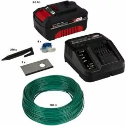 Einhell Kit D'installation 800m² Pour Robot-tondeuse FREELEXO (Jusqu'à 800m², 3 Lames, 210m Câble Périphérique) Livré Avec Batterie 3,0Ah Et Chargeur -Tondeuse Boutique 38401995 5