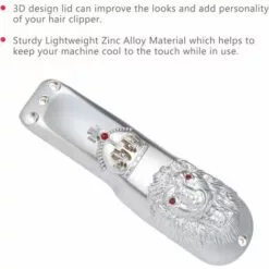 ASUPERMALL Metal Retro Tondeuse A Cheveux Couverture Personnalite Tondeuse A Cheveux Couverture Arriere Couvercle Tondeuse A Cheveux Couvercle, Style 2, Or 10 ASUPERMALL Metal Retro Tondeuse A Cheveux Couverture Personnalite Tondeuse A Cheveux Couverture Arriere Couvercle Tondeuse A Cheveux Couvercle, Style 2, Or -Tondeuse Boutique 39505330 4