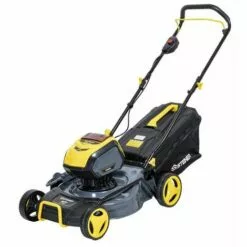 Tondeuse Poussée 40V 46cm - 4 En 1- Mulching - 1 Batterie 4Ah - 1 Chargeur 2A STEINER -Tondeuse Boutique 39508344 2