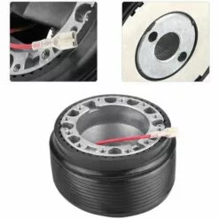 DONTODENT Trous De Volant Adaptateur De Moyeu Racing Kit Snap Off Boss Pour Convient à Les VW GOLF MK3 Y COMPRIS GTI 1993-1998/VW POLO MK3 1994-2002,1PCS -Tondeuse Boutique 40013322 5