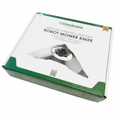 GRIMSHOLM Lame Robot Tondeuse Robomow / Cub Cadet 3 Dents 6 GRIMSHOLM Lame Robot Tondeuse Robomow / Cub Cadet 3 Dents – Image 4