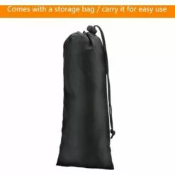 TANABATA Housse Pour Tondeuse à Gazon, étanche, Anti-poussière Et Anti-UV, En 190T, Avec Cordon De Serrage Et Sac De Rangement Pour Extérieur/intérieur - 193 X 63,5 X 112 Cm -Tondeuse Boutique 42414487 4