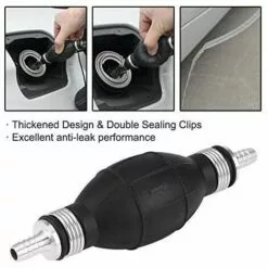 THSINDE Tuyau Gaz Carburant Pompe,Poire Amorçage Carburant Auto Bateau,Universelle Pompe à Essence De Carburant De Tuyau D'Aspiration Siphon De Pompe à Eau/essence Avec Pompe De Transfert De Carburant(8mm) -Tondeuse Boutique 42452081 5