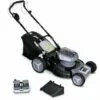 VOLTR 36V – Tondeuse à Gazon Sans Fil Tractée Ø46cm – 2x Batteries 18V Lithium 8.0Ah + Double Chargeur Rapide. Récupérateur D’herbe 50L - Gris -Tondeuse Boutique 44639385 1