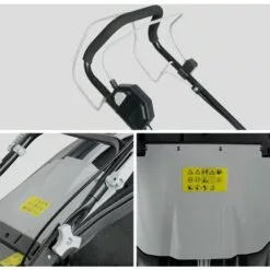 VOLTR 36V – Tondeuse à Gazon Sans Fil Tractée Ø46cm – 2x Batteries 18V Lithium 8.0Ah + Double Chargeur Rapide. Récupérateur D’herbe 50L - Gris 9 VOLTR 36V – Tondeuse à Gazon Sans Fil Tractée Ø46cm – 2x Batteries 18V Lithium 8.0Ah + Double Chargeur Rapide. Récupérateur D’herbe 50L - Gris -Tondeuse Boutique 44639385 3