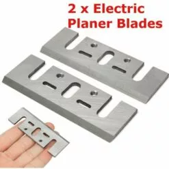 2Pcs Electrique Raboteuse Lame De Rabot HSS Rechange 82x29x3mm Pr Makita 1900B Jmax 7 2Pcs Electrique Raboteuse Lame De Rabot HSS Rechange 82x29x3mm Pr Makita 1900B Jmax -Tondeuse Boutique 44650259 3