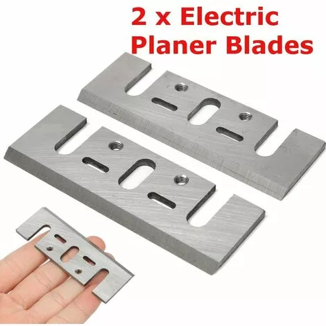 2Pcs Electrique Raboteuse Lame De Rabot HSS Rechange 82x29x3mm Pr Makita 1900B Jmax 5 2Pcs Electrique Raboteuse Lame De Rabot HSS Rechange 82x29x3mm Pr Makita 1900B Jmax – Image 3