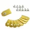 SUN FLOWERIT Lot De 45 Lames En Titane Pour Tondeuse Robot Husqvarna Automower, Gardena, Yardforce (3 G - 0,75 Mm) + 45 Vis -Tondeuse Boutique 45086084 1