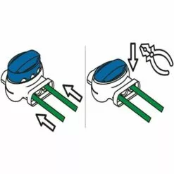 DENUOTOP 10 Pièces Connecteurs Câble, Borne Connecteur Cable, Connecteur Étanche, Connecteur Fil À Sertir À 3 Trous Connecteur De Tondeuse Rempli De Gel, Pour Les Tondeuses À Gazon Robotisées -Tondeuse Boutique 45300585 3