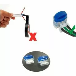 DENUOTOP 10 Pièces Connecteurs Câble, Borne Connecteur Cable, Connecteur Étanche, Connecteur Fil À Sertir À 3 Trous Connecteur De Tondeuse Rempli De Gel, Pour Les Tondeuses À Gazon Robotisées -Tondeuse Boutique 45300585 4