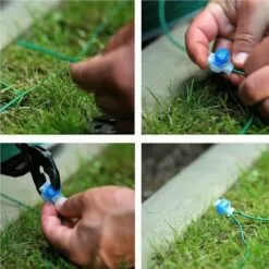 DENUOTOP 10 Pièces Connecteurs Câble, Borne Connecteur Cable, Connecteur Étanche, Connecteur Fil À Sertir À 3 Trous Connecteur De Tondeuse Rempli De Gel, Pour Les Tondeuses À Gazon Robotisées -Tondeuse Boutique 45300585 5