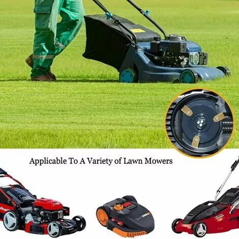DENUOTOP Lames De Couteau En Titane 30 X Lames De Rechange Robot Tondeuse Pour Tous Les Tondeuses De Jardin Automower Husqvarna Gardena Yard Force Automower Robuste 5 DENUOTOP Lames De Couteau En Titane 30 X Lames De Rechange Robot Tondeuse Pour Tous Les Tondeuses De Jardin Automower Husqvarna Gardena Yard Force Automower Robuste – Image 3