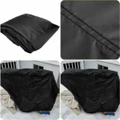 VERSAILLESFR Housse De Protection Pour Souffleuse, Housse De Protection Pour Tondeuse à Gazon Etanche, Protection Pour Tondeuse Étanche à La Poussière Anti-UV Jardin Pelouse Avec Sac De Stockage -Versailles -Tondeuse Boutique 45968115 3