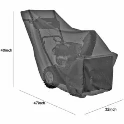 VERSAILLESFR Housse De Protection Pour Souffleuse, Housse De Protection Pour Tondeuse à Gazon Etanche, Protection Pour Tondeuse Étanche à La Poussière Anti-UV Jardin Pelouse Avec Sac De Stockage -Versailles -Tondeuse Boutique 45968115 5