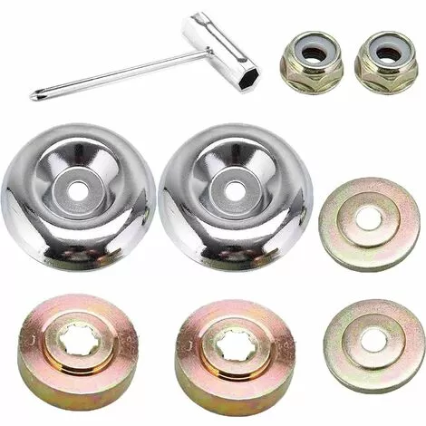 DEVENIRRICHE 5 Pièces De Débroussailleuse Accessoires De Jardin, Accessoires Pour Tondeuses à Gazon Métallique, Convient Aux Pièces Générales De Tondeuse Stihl Fs120 Fs130 Fs200R Fs250 Fs55 3 DEVENIRRICHE 5 Pièces De Débroussailleuse Accessoires De Jardin, Accessoires Pour Tondeuses à Gazon Métallique, Convient Aux Pièces Générales De Tondeuse Stihl Fs120 Fs130 Fs200R Fs250 Fs55