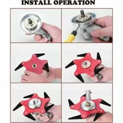 DEVENIRRICHE 5 Pièces De Débroussailleuse Accessoires De Jardin, Accessoires Pour Tondeuses à Gazon Métallique, Convient Aux Pièces Générales De Tondeuse Stihl Fs120 Fs130 Fs200R Fs250 Fs55 9 DEVENIRRICHE 5 Pièces De Débroussailleuse Accessoires De Jardin, Accessoires Pour Tondeuses à Gazon Métallique, Convient Aux Pièces Générales De Tondeuse Stihl Fs120 Fs130 Fs200R Fs250 Fs55 -Tondeuse Boutique 46888387 3