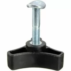 DEVENIRRICHE Lot De 2 Poignées Triangulaires Pour Tondeuse à Gazon, Vis, écrou, Boulon - Pièces De Rechange Pour Outils De Jardinage - Accessoires Pour Machine à Gazon/tondeuse à Gazon Honda (noir) -Tondeuse Boutique 46888393 3