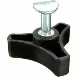 DEVENIRRICHE Lot De 2 Poignées Triangulaires Pour Tondeuse à Gazon, Vis, écrou, Boulon - Pièces De Rechange Pour Outils De Jardinage - Accessoires Pour Machine à Gazon/tondeuse à Gazon Honda (noir) -Tondeuse Boutique 46888393 5