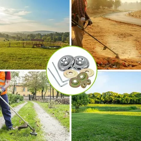 DEVENIRRICHE Debroussailleuse Universelle Kit De Fixation D'écrou Accessoires De Débroussailleuse Pièces De Tondeuse Gazon Accessoire De Rechange 10 Pièces 6 DEVENIRRICHE Debroussailleuse Universelle Kit De Fixation D'écrou Accessoires De Débroussailleuse Pièces De Tondeuse Gazon Accessoire De Rechange 10 Pièces – Image 4