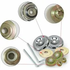 DEVENIRRICHE Debroussailleuse Universelle Kit De Fixation D'écrou Accessoires De Débroussailleuse Pièces De Tondeuse Gazon Accessoire De Rechange 10 Pièces 11 DEVENIRRICHE Debroussailleuse Universelle Kit De Fixation D'écrou Accessoires De Débroussailleuse Pièces De Tondeuse Gazon Accessoire De Rechange 10 Pièces -Tondeuse Boutique 46888400 5