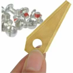 Betterlife 30pcs Lames De Rechange Pour Bosch Titane Accessoires Pour Tondeuses Robot+ 30pcs Vis 9 Betterlife 30pcs Lames De Rechange Pour Bosch Titane Accessoires Pour Tondeuses Robot+ 30pcs Vis -Tondeuse Boutique 48880883 3