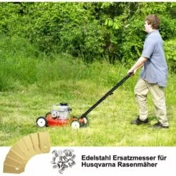 GUAZHUNIFR Lame De Rechange En Titane Pour Tondeuse, Lot De 30 Lame De Tondeuse à Gazon, Faucheuses à Gazon Accessoires Avec Vis Guazhuni 11 GUAZHUNIFR Lame De Rechange En Titane Pour Tondeuse, Lot De 30 Lame De Tondeuse à Gazon, Faucheuses à Gazon Accessoires Avec Vis Guazhuni -Tondeuse Boutique 49197126 5