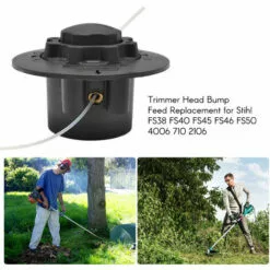 SUPERSELLER Lame De Tondeuse Remplacement D'alimentation De Bosse De Tête De Coupe Pour Stihl FS38 FS40 FS45 FS46 FS50 4006 710 2106, Noir 10 SUPERSELLER Lame De Tondeuse Remplacement D'alimentation De Bosse De Tête De Coupe Pour Stihl FS38 FS40 FS45 FS46 FS50 4006 710 2106, Noir -Tondeuse Boutique 50300646 4