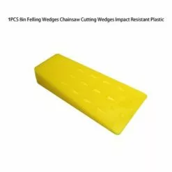 SUPERSELLER Accessoire Pour Tondeuse Et Autoportée 1 Pièces 8 Pouces Cales D'abattage Cales De Coupe Pour Tronçonneuse Plastique Résistant Aux Chocs, Jaune - Jaune -Tondeuse Boutique 50910683 5