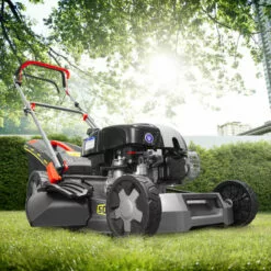 GARDEOPRO Tondeuse Thermique Tractée 161CC Avec Moteur Briggs And Stratton, Mulching Et éjection Latérale - Gardeo Pro 11 GARDEOPRO Tondeuse Thermique Tractée 161CC Avec Moteur Briggs And Stratton, Mulching Et éjection Latérale - Gardeo Pro -Tondeuse Boutique 50921873 5