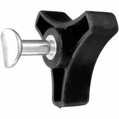 LITZEE Tondeuse à Vis Nut Triple Angle Poignée Bouton écrou Boulon Outils De Matériel De Pièces De Rechange En Plastique Tête En Forme D'étoile Poignée De Serrage Bouton Filetage Femelle Vis De Pouce Noir -Tondeuse Boutique 51553798 3