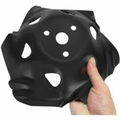 LITZEE Tête De Débroussailleuse à Bordure Ronde En Acier Carbone Noir Pour Tondeuse à Gazon Accessoire Pour Jardin, Pelouse, Ferme 9 LITZEE Tête De Débroussailleuse à Bordure Ronde En Acier Carbone Noir Pour Tondeuse à Gazon Accessoire Pour Jardin, Pelouse, Ferme -Tondeuse Boutique 51557055 3