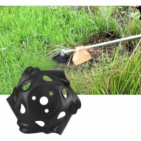 LITZEE Tête De Débroussailleuse à Bordure Ronde En Acier Carbone Noir Pour Tondeuse à Gazon Accessoire Pour Jardin, Pelouse, Ferme 7 LITZEE Tête De Débroussailleuse à Bordure Ronde En Acier Carbone Noir Pour Tondeuse à Gazon Accessoire Pour Jardin, Pelouse, Ferme – Image 5