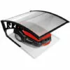 Hengda Garage Pour Tondeuse à Gazon Robomove Bâche De Couverture Garage Toit De Tondeuse Robotisée Jardin Gazon Capot - Noir -Tondeuse Boutique 52498741 1