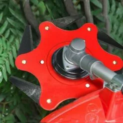 60mm 6 Dents Extérieur Lames De Coupe-herbe Tondeuse à Gazon Coupe-herbe Tête De Machine (Rouge)，Fontainebleau -Tondeuse Boutique 52570054 5