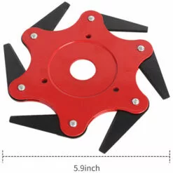 LIFCAUSAL Tête De Coupe Débroussailleuse Tête De Tondeuse à Gazon Extérieure 65Mn Acier Tête De Coupe-herbe Outil De Désherbage Extra Heavy Duty Remplacement Pour Coupe-bordures -Tondeuse Boutique 52587639 3