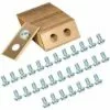 ABCRITAL Lot De 30 Lames De Rechange En Titane Pour Tondeuse Robot Worx Landroid Lames En Titane Et Vis Améliorées Pour Tondeuse Robot Worx Landroid -Tondeuse Boutique 53387106 1
