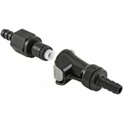 CYCLINGCOLORS Raccord Rapide Durite Tuyau Carburant Essence 5mm 6mm Universel Coupe Sécurité Tondeuse Tracteur Motoculteur Moto