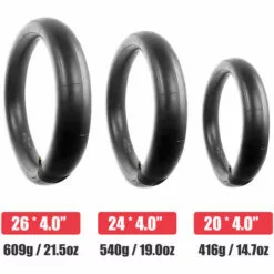 ASUPERMALL 20*4 Pouces Velo Interieur Pneu Velo Gonflable Schraders Valve Chambre A Air Pour Motoneiges Velo Pneu Butyle Caoutchouc Tube Pneu -Tondeuse Boutique 53856209 5