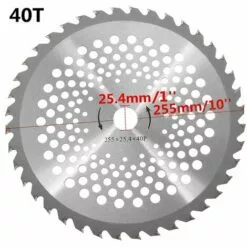 DECKON 1 Pièce 10 Pouces Tondeuse à Gazon En Alliage Tondeuse à Gazon Outils De Jardinage Pour Couper Les Arbustes Et Autres Cultures, 40t (40 Dents) 8 DECKON 1 Pièce 10 Pouces Tondeuse à Gazon En Alliage Tondeuse à Gazon Outils De Jardinage Pour Couper Les Arbustes Et Autres Cultures, 40t (40 Dents) -Tondeuse Boutique 53864676 3