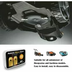 VERSAILLESFR Lame Robot Tondeuse , 30 Lames De Rechange Universelles Couteau De Rechange Adapté à Toutes Les Tondeuses à Gazon Robotiques Husqvarna Automower, Gardena, Yardforce 35*18*0.6mm,Versailles 11 VERSAILLESFR Lame Robot Tondeuse , 30 Lames De Rechange Universelles Couteau De Rechange Adapté à Toutes Les Tondeuses à Gazon Robotiques Husqvarna Automower, Gardena, Yardforce 35*18*0.6mm,Versailles -Tondeuse Boutique 54038317 5