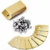DECKON Lame De Rechange En Titane Pour Tondeuse Husqvarna, Lot De 30 Lame De Tondeuse à Gazon, Faucheuses à Gazon Accessoires Avec Vis -Tondeuse Boutique 54168521 1