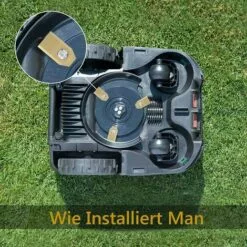 DECKON Lame De Rechange En Titane Pour Tondeuse Husqvarna, Lot De 30 Lame De Tondeuse à Gazon, Faucheuses à Gazon Accessoires Avec Vis -Tondeuse Boutique 54168521 4