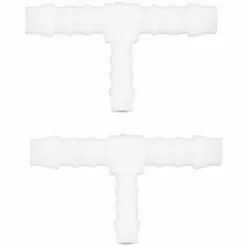 CYCLINGCOLORS 2x Raccord De Durite En T Diamètre 8mm + 6mm + 8mm Réducteur Adaptateur Tuyau Carburant Tondeuse Tracteur Voiture Scooter