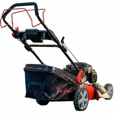 Tondeuse Thermique 4 Temps Autopropulsée 3 En 1 196cc 51cm - Powerground Pro Cut 6 Tondeuse Thermique 4 Temps Autopropulsée 3 En 1 196cc 51cm - Powerground Pro Cut – Image 5