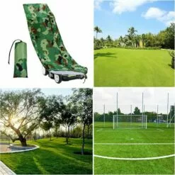 Housse De Protection Imperméable Et Anti-poussière En Tissu Oxford Avec Cordon De Serrage Pour Tondeuses à Gazon,Starlight -Tondeuse Boutique 54705424 5