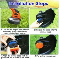 4 Bobines De Fil Triomphe Pour Débroussailleuse Bobine De Rechange Pour Coupe-bordure En Nylon Bobine Fil Coupe Bordure Bobine De Remplacement à Alimentation Automatique Pour Tondeuse à Gazon 9 4 Bobines De Fil Triomphe Pour Débroussailleuse Bobine De Rechange Pour Coupe-bordure En Nylon Bobine Fil Coupe Bordure Bobine De Remplacement à Alimentation Automatique Pour Tondeuse à Gazon -Tondeuse Boutique 54895226 3