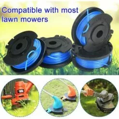 4 Bobines De Fil Triomphe Pour Débroussailleuse Bobine De Rechange Pour Coupe-bordure En Nylon Bobine Fil Coupe Bordure Bobine De Remplacement à Alimentation Automatique Pour Tondeuse à Gazon 10 4 Bobines De Fil Triomphe Pour Débroussailleuse Bobine De Rechange Pour Coupe-bordure En Nylon Bobine Fil Coupe Bordure Bobine De Remplacement à Alimentation Automatique Pour Tondeuse à Gazon -Tondeuse Boutique 54895226 4